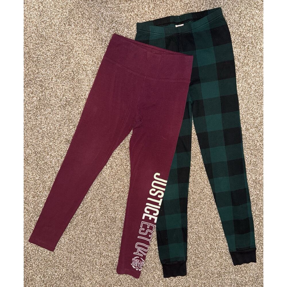 Lot Of 2 Girls Leggings Size 10, 12